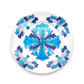 Chrome Hearts Painted Ceramic Plates Set Of Two
