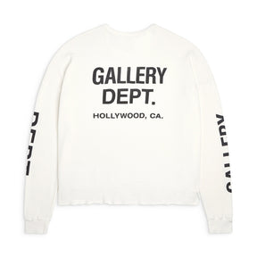 Gallery Dept. Thermal Long Sleeve T-Shirt Cream