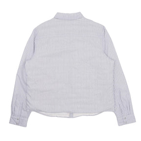 Chrome Hearts Striped Insulated Shirt Jacket