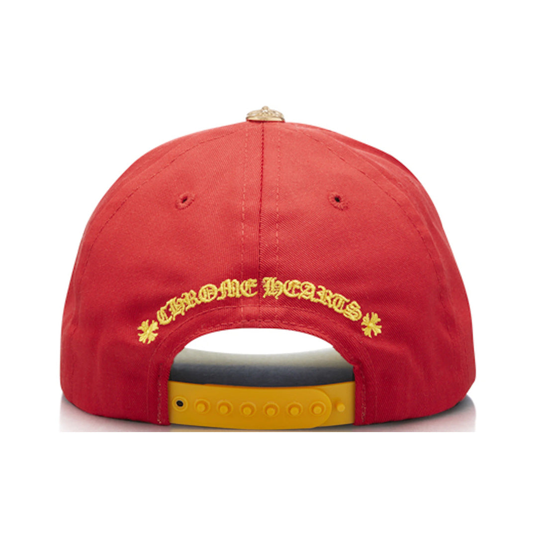 Chrome Hearts CH Trucker Hat Red/Yellow