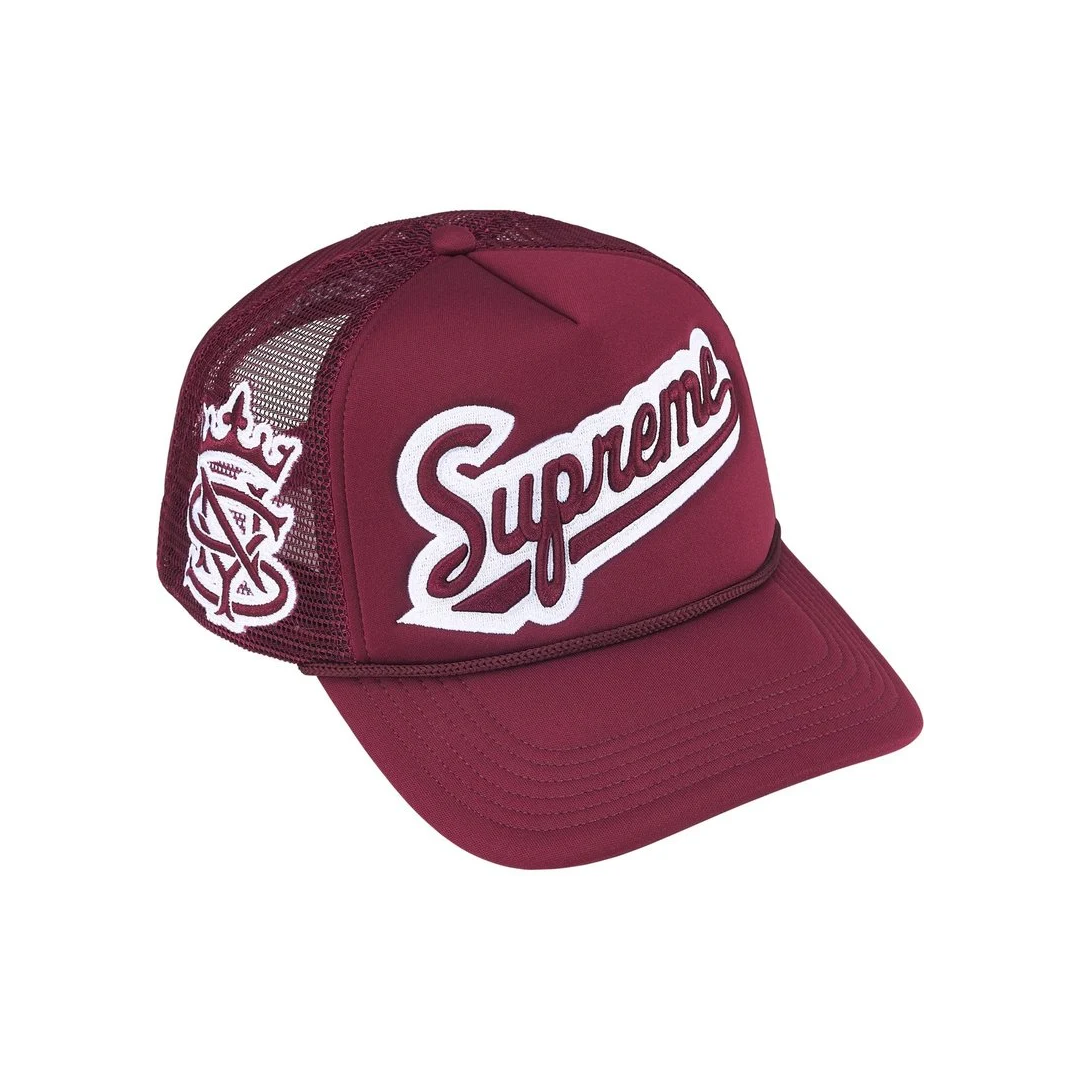 Supreme University Mesh Back 5-Panel Cardinal Red