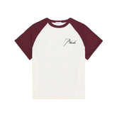 Rhude Bordeaux Signature T-Shirt