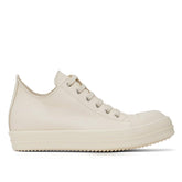 Rick Owens Hollywood Low Milk Sneak Sneakers