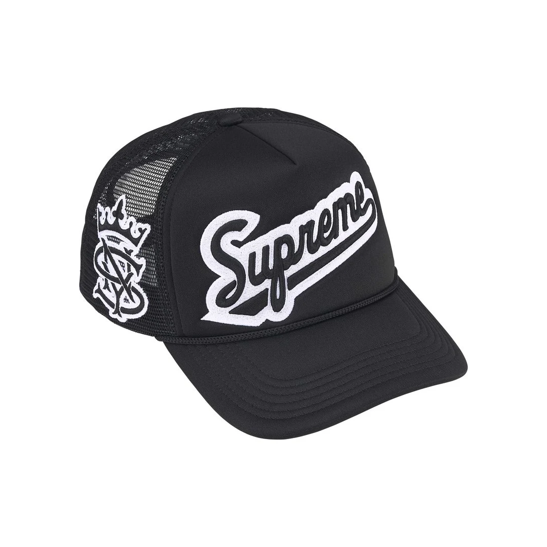 Supreme University Mesh Back 5-Panel Black