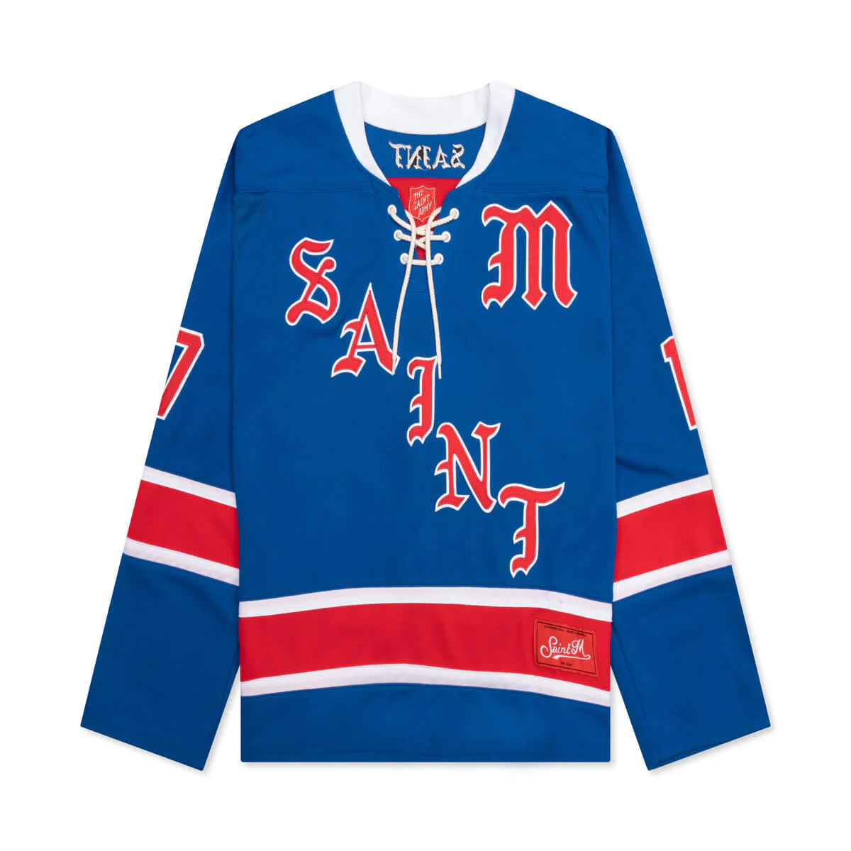 Saint Michael Hockey Jersey Blue/Red
