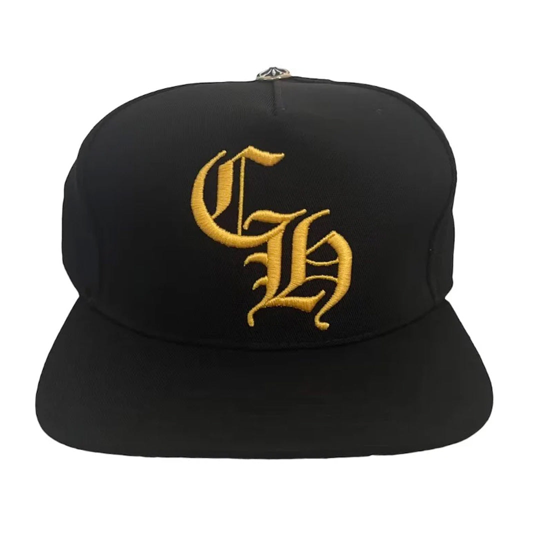 Chrome Hearts CH Trucker Hat Black/Yellow