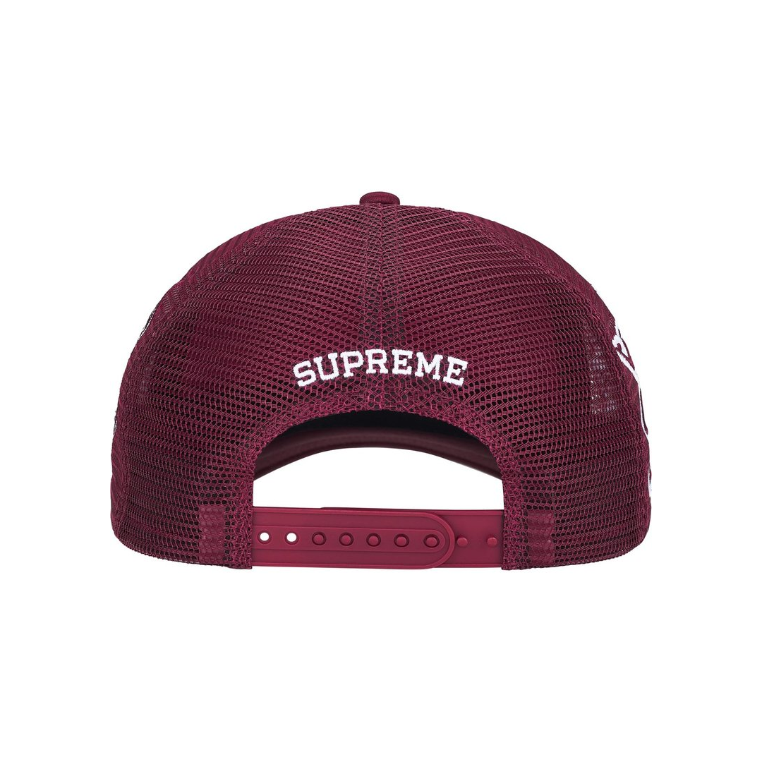 Supreme University Mesh Back 5-Panel Cardinal Red