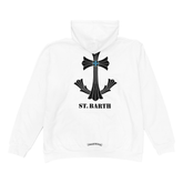 Chrome Hearts St Barths Exclusive White Hoodie
