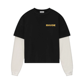 Rhude Steel Double Layered Long Sleeve T-Shirt