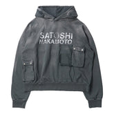 Satoshi Nakamoto 'Satoshi' Cargo Hoodie Black