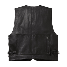 Supreme Leather Cargo Vest