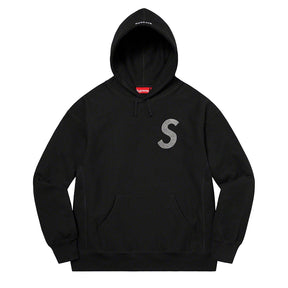 Supreme Swarovski S Logo Hoodie Black
