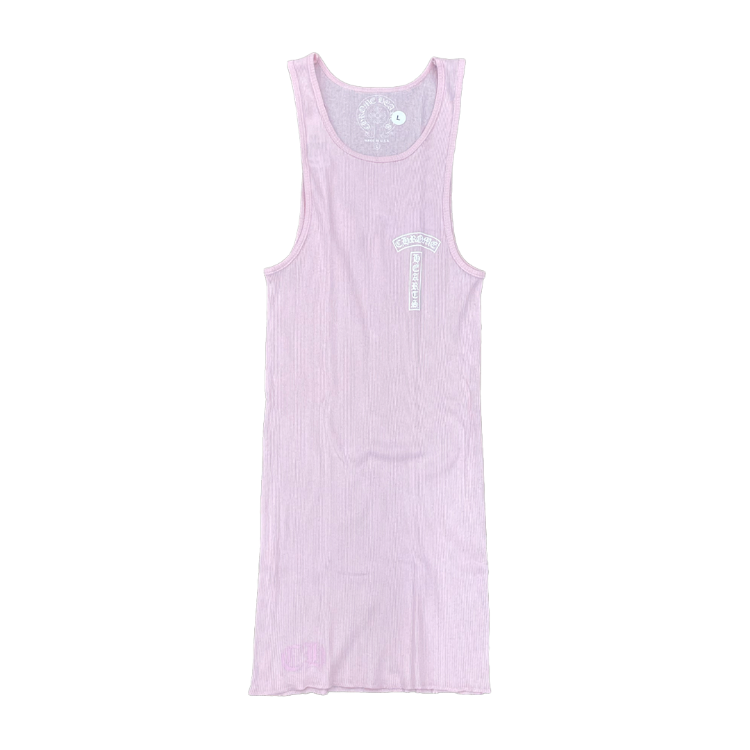 Chrome Hearts T-Bar Tank Top Pink