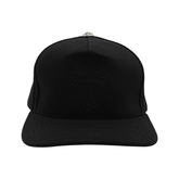 Chrome Hearts Tonal Embroidered Denim Baseball Hat