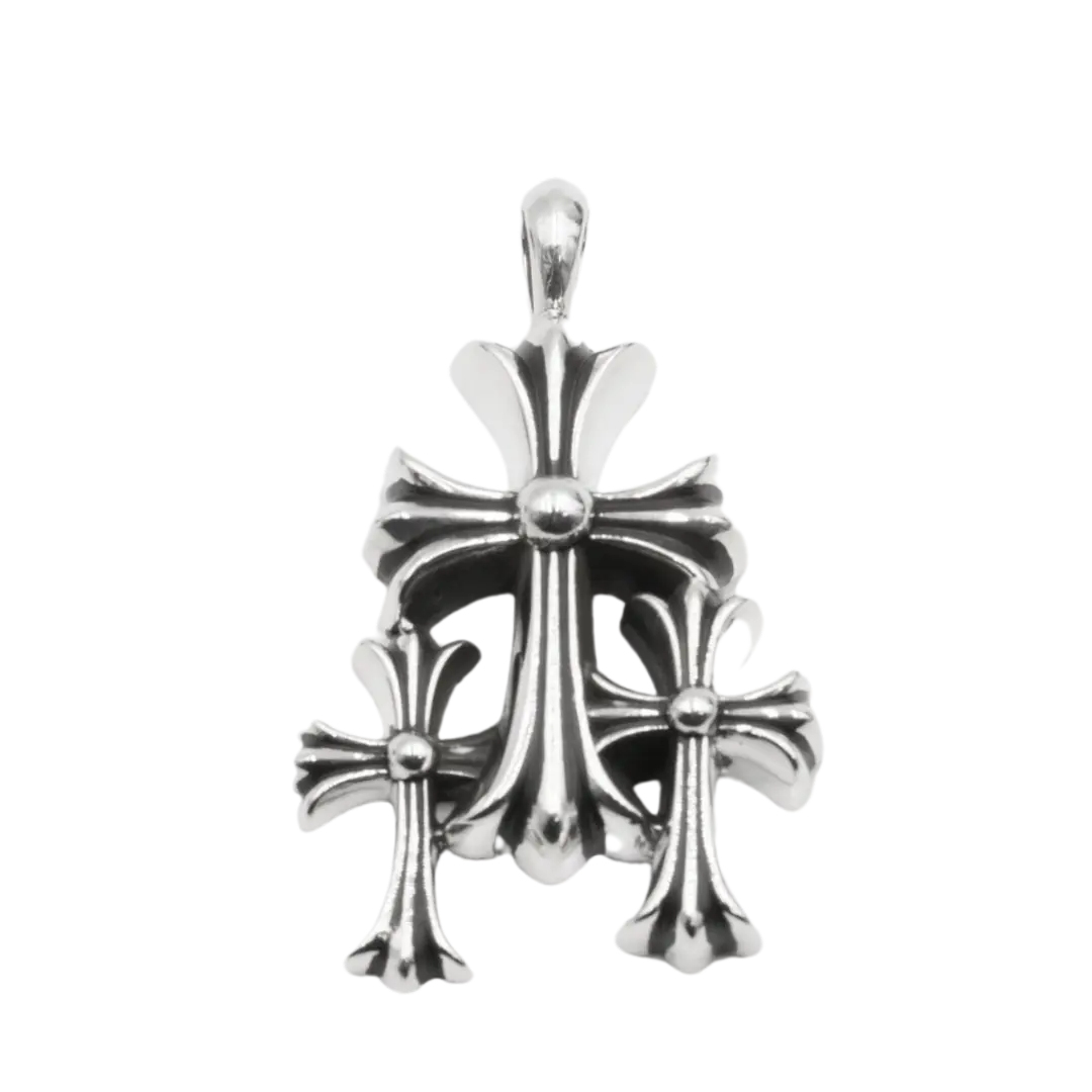 Chrome Hearts Triple Cross Pendant (Pendant Only)