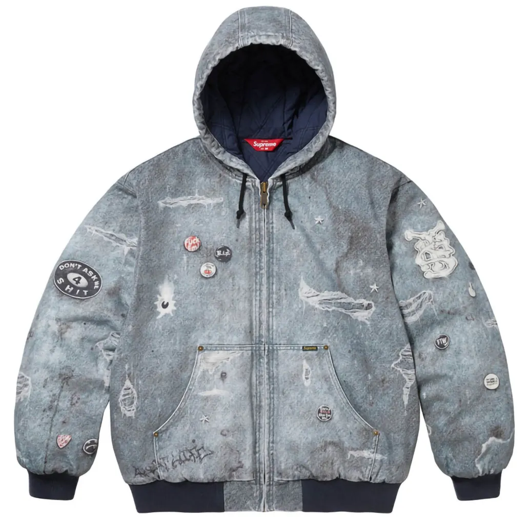 Supreme Trompe L'oeil Bomber Jacket