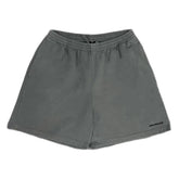Balenciaga Mirror Logo Sweat Shorts Sage Green