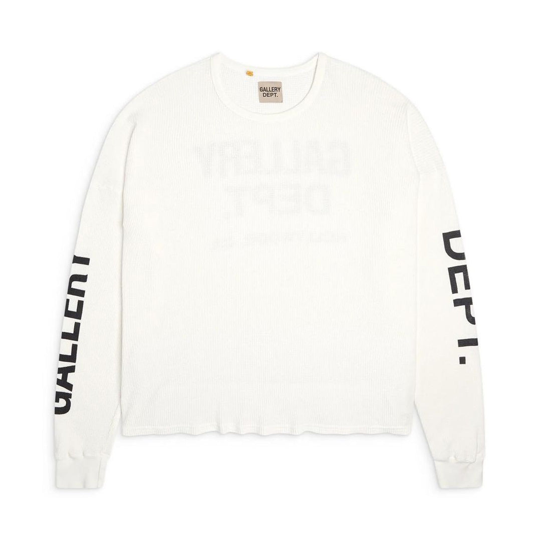 Gallery Dept. Thermal Long Sleeve T-Shirt Cream