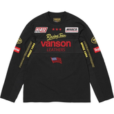 Supreme x Vanson Leathers® L/S Top Black