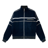 Chrome Hearts Velour Track Jacket Navy