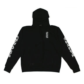 Chrome Hearts Vertical Logo Hoodie Black
