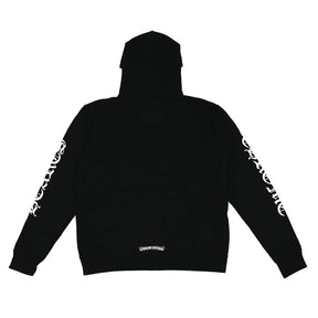 Chrome Hearts Vertical Logo Hoodie Black
