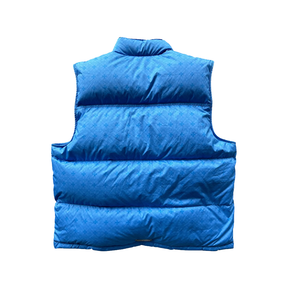 Chrome Hearts Monogram Puffer Vest Blue