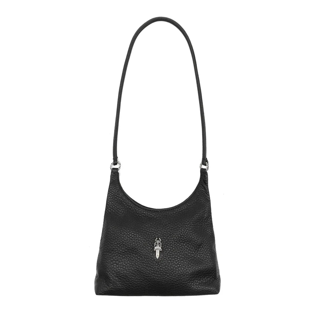 Chrome Hearts Viv Silver Dagger Black Bag