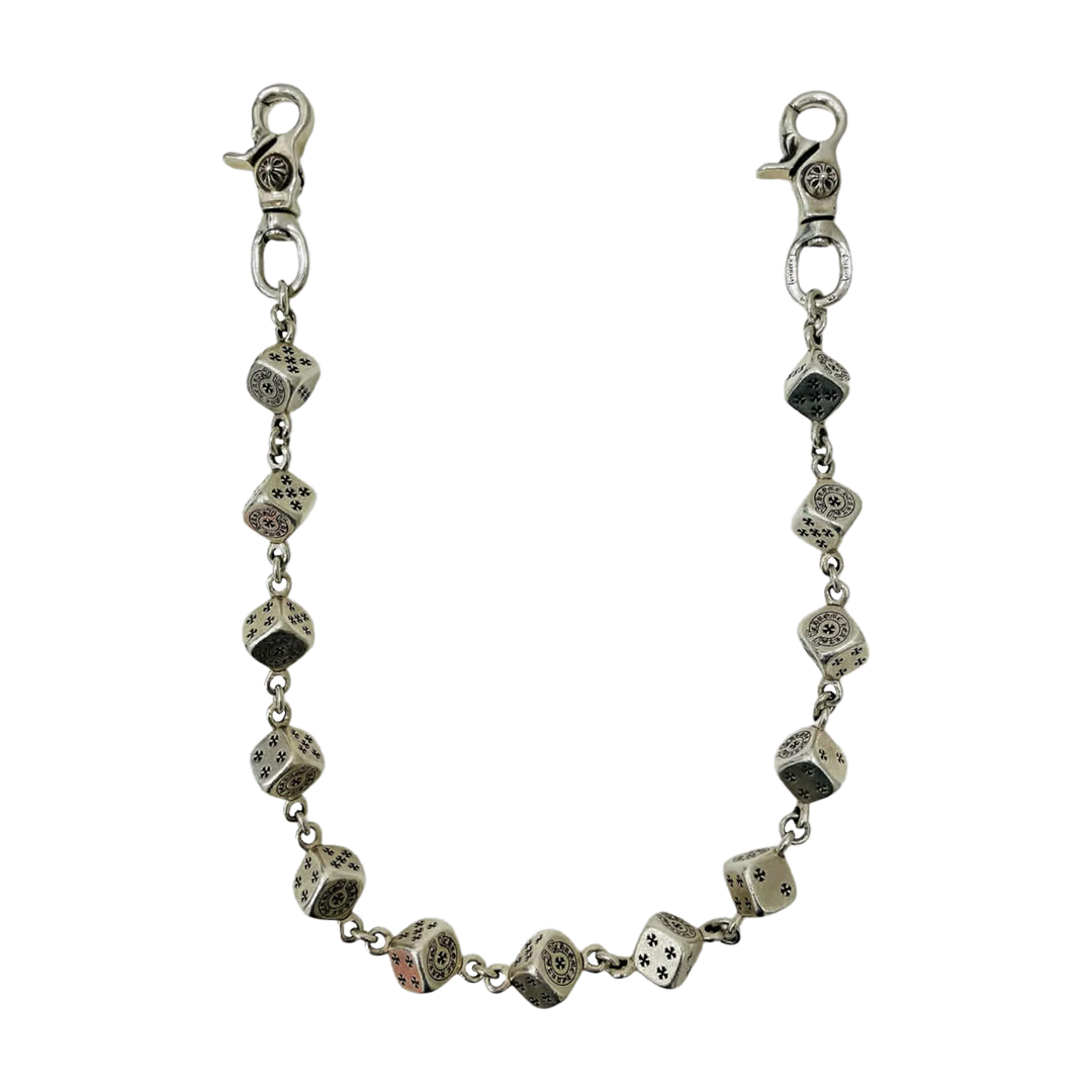 Chrome Hearts Dice Wallet Chain (23.5 Inch)