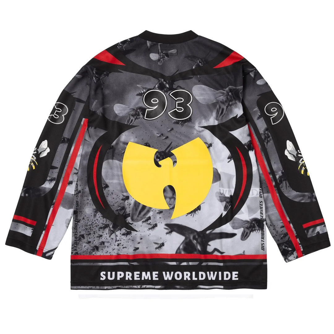 Supreme x Wu-Tang Clan Hockey Jersey Black