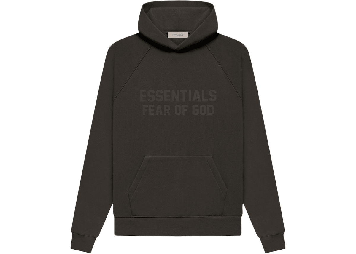 Fear of God Essentials Hoodie Off Black