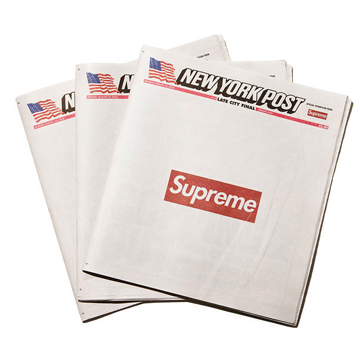 Supreme x New York Post Newspaper (Individual), Supreme, Kenshi Toronto 