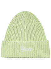 Supreme Bleached Ribbed Beanie Yellow
