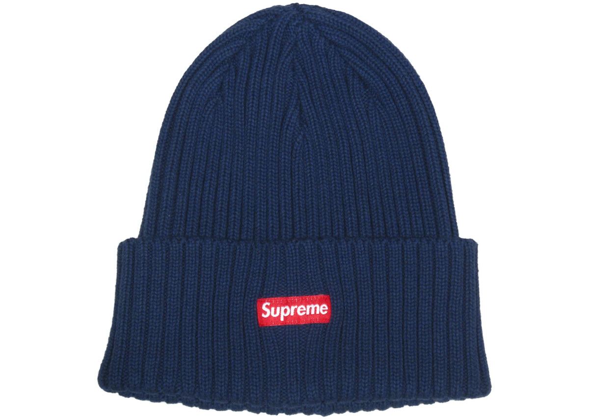 Supreme Small Box Logo Beanie Navy