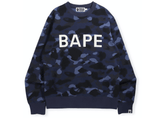 BAPE Color Camo BAPE Crewneck Crewneck (FW21) Navy