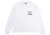Gallery Dept. De La Galerie L/S Pocket T-Shirt White/Black