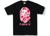 Bape Abc Camo By Bathing Ape Tee Black Pink