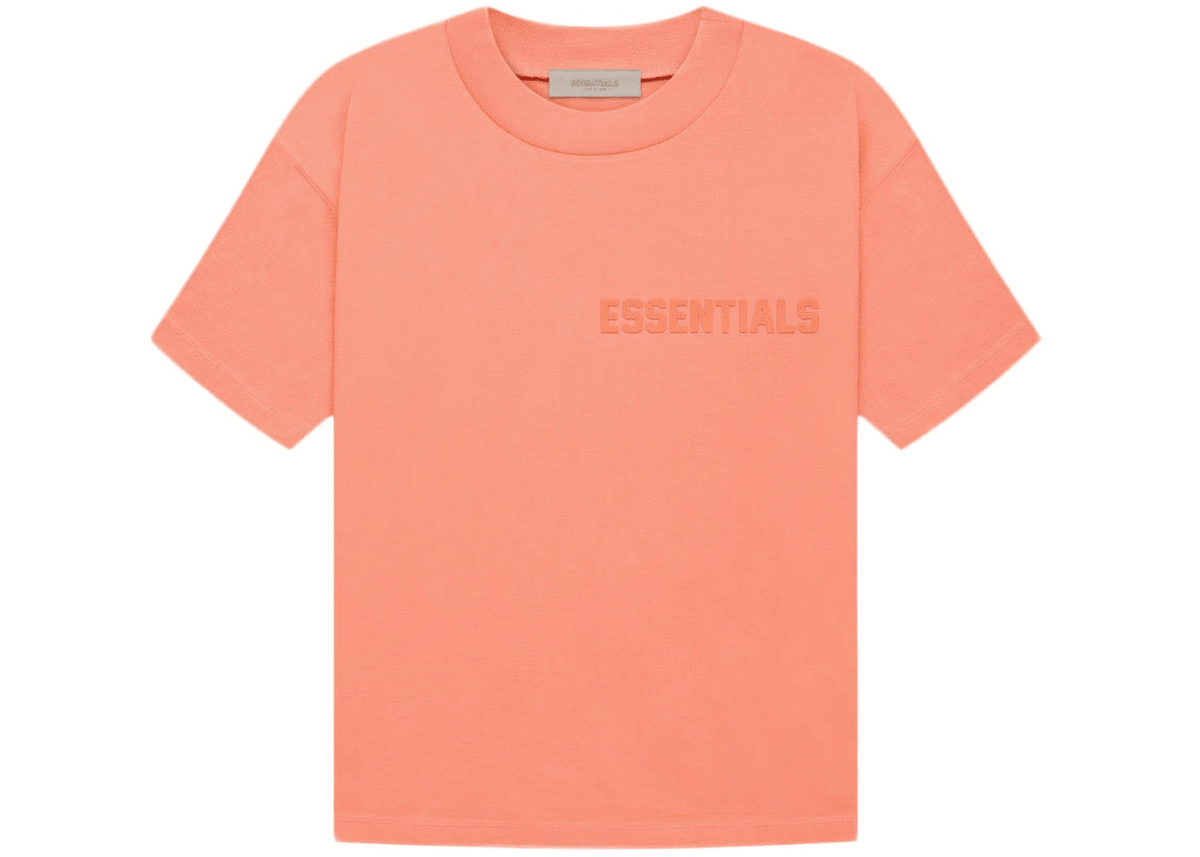 Fear Of God Essentials T-Shirt Coral