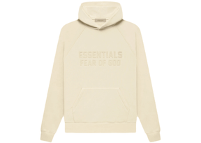 Fear Of God Essentials Hoodie Egg Shell