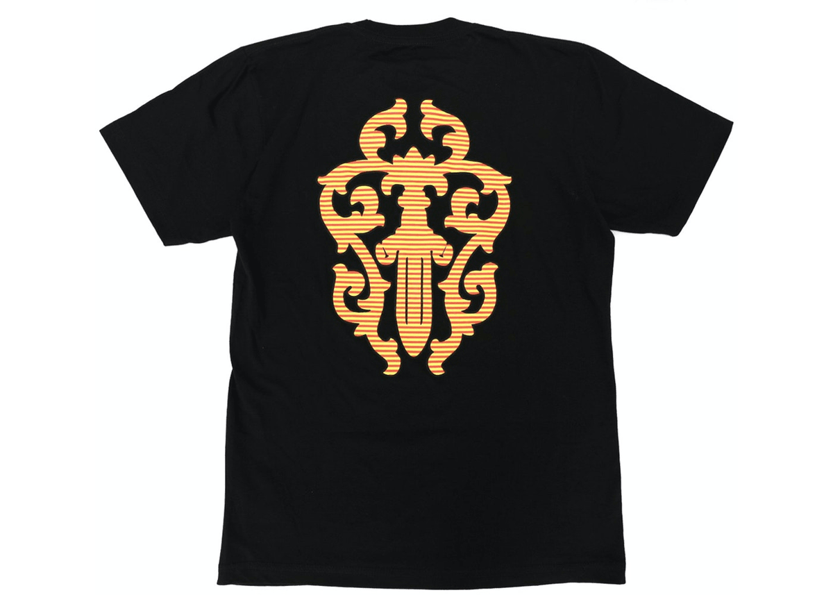 Chrome Hearts Golden Dagger T-Shirt Black